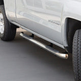 Westin 2014-2018 Chevy Silverado 1500 Crew Cab (Body Mount) E-Series 3 Nerf Step Bars - SS - 23-3820