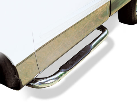 Go Rhino 80-96 Ford F Series/Bronco 4000 Series SideSteps - Cab Length - Chrome - 4128C