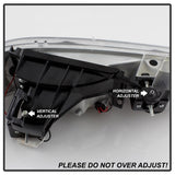 xTune Chevy Silverado 1500/2500 99-02 Bumper Projector Headlights - LED - Black PRO-JH-CSIL99-SET-BK - 9036781