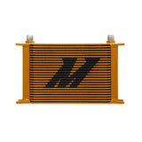 Mishimoto Universal 25-Row Oil Cooler - Gold - MMOC-25G