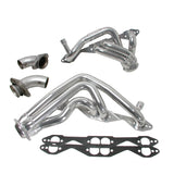 BBK 93-96 Chevrolet Impala SS Shorty Tuned Length Exhaust Headers - 1-5/8 Silver Ceramic - 15950