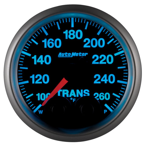 Autometer Elite 52mm 100-260 Degress F Trans Temperature Peak and Warn Gauge w/ Electonic Control - 5658