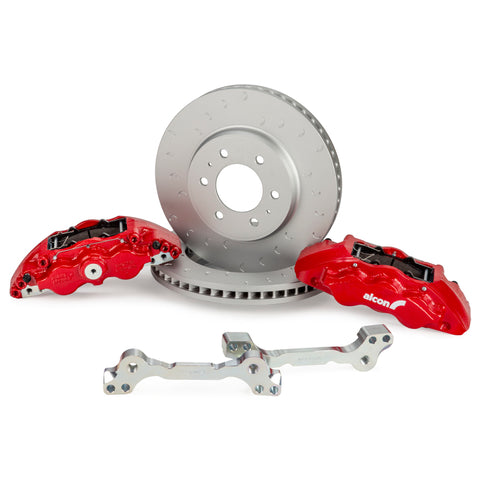 Alcon 2021+ Ford F-150(except Raptor) 347x36mm Rotors 6-Piston Front Brake Kit - BKF1559BE65