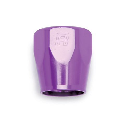 Russell Performance 2-Piece -8 AN Anodized Full Flow Swivel Hose End Sockets (Qty 2) - Purple - 615532