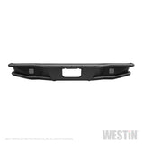 Westin 2016-2018 Chevrolet Silverado 1500 Outlaw Rear Bumper - Textured Black - 58-81005