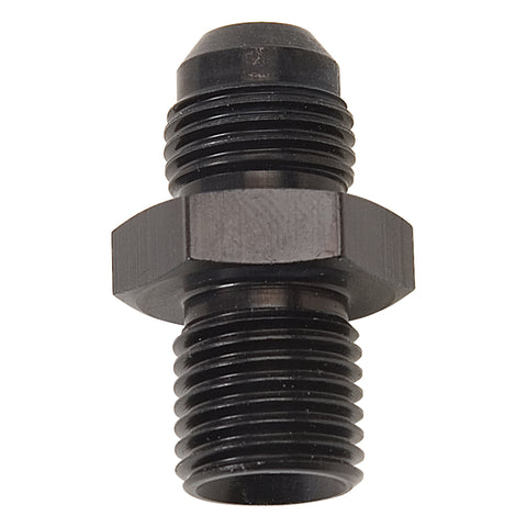 Russell Performance -6 AN Flare to 12mm x 1.5 Metric Thread Adapter (Black) - 670513