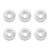 Mishimoto Small Fender Washer Kit (6pcs) - Silver - MMFW-SM-6SL