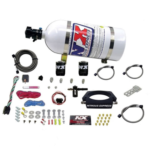 Nitrous Express 2014+ Chevrolet Corvette C7 Nitrous Plate Kit (50-300HP) w/10lb Bottle - 20938-10