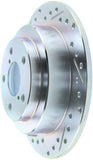 StopTech Select Sport 98-08 Subaru Forester Slotted and Drilled Right Rear Rotor - 227.47011R