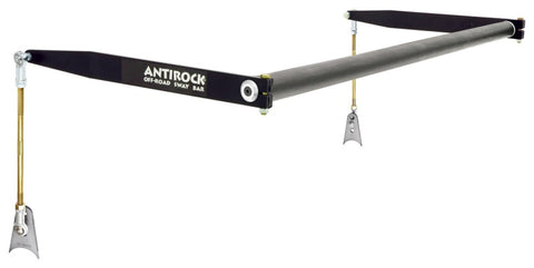 RockJock Antirock Sway Bar Kit Universal 50in x 1in Bar 21in Steel Arms - CE-9906-21