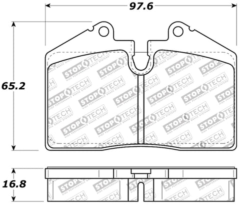 StopTech Performance Pad - 309.06080