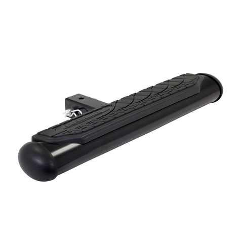 Go Rhino 4in Oval Hitch Step - Black - 460B