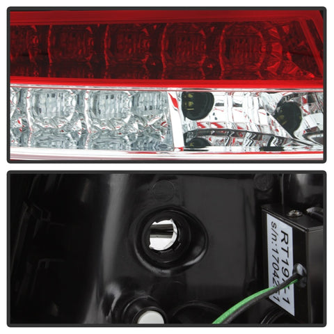 Spyder 09-11 Audi A6 LED Tail Lights - Red Clear (ALT-YD-AA609-LED-RC) - 5085191