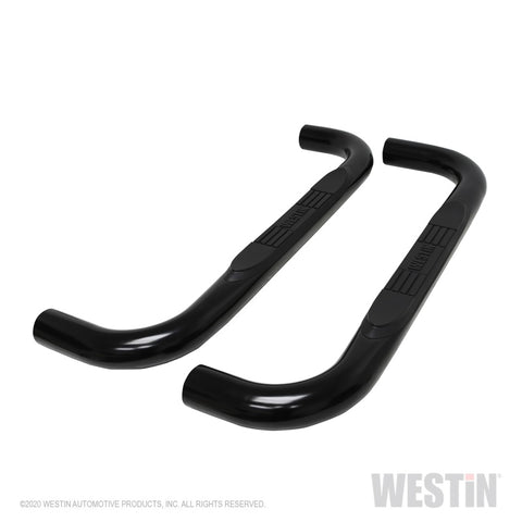 Westin 19-20 Chevy/GMC Silverado/Sierra 1500 Regular Cab E-Series 3 Nerf Step Bars - Black - 23-4115