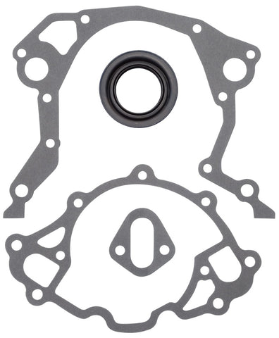 Edelbrock Timing Cover Gasket And Oil Seal Kit for SB Ford - 6991