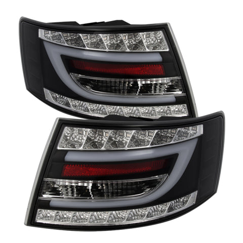 Spyder Audi A6 05-08 4Dr Sedan( not fit Quattro) Light Bar LED Tail Lights Blk ALT-YD-AA605-LBLED-BK - 5079602