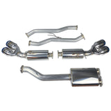 Injen 10-13 Hyundai Genesis Coupe 2.0L(t) 4cyl SS Exhaust w/ 76mm Y-Pipe Resonator/Molded SS Flanges - SES1386TT