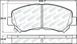 StopTech Street Select Brake Pads - Rear - 305.13740