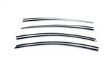 Putco 14-17 Kia Forte Sedan - Tape on Application Element Chrome Window Visors - 480014