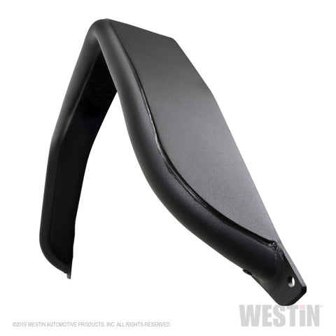 Westin 2020 Jeep Gladiator Tube Fenders - Rear - Textured Black - 62-1065