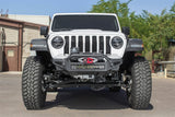 Addictive Desert Designs 2018 Jeep Wrangler JL Rock Fighter Front Bumper w/ Low Profile Top Hoop - F964902080103