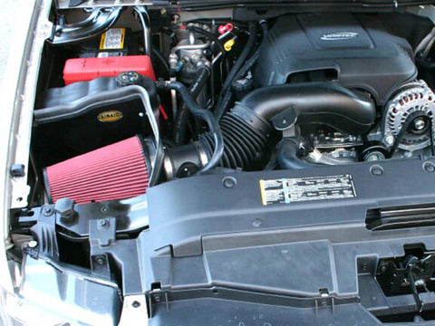 Airaid 07-08 Chevy Avalanche/Sierra/Silverado/Tahoe CAD Intake System w/o Tube (Oiled / Red Media) - 200-196