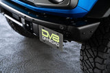 DV8 Offroad 21-22 Ford Bronco Factory Front Bumper License Relocation Bracket - Side - LPBR-02