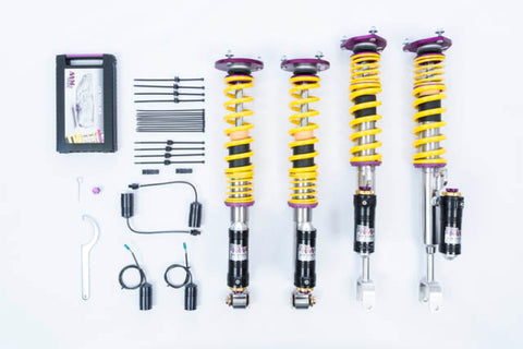 KW Coilover Kit V4 2013+ BMW M5/F10 (5L) Sedan with Electronic Suspension - 3A720098