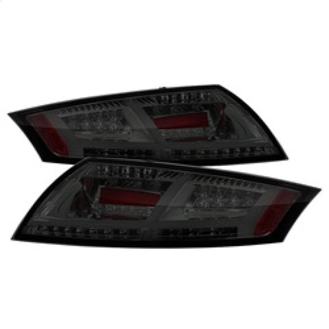 Spyder Audi TT 07-12 LED Tail Lights Smoke ALT-YD-ATT07-LED-SM - 5081681