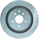 StopTech Select Sport 08-13 Infiniti G37 Slotted and Drilled Left Rear Brake Rotor - 227.42101L