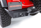 Go Rhino 18-20 Jeep Wrangler JL/JLU Rockline Rear Full Width Bumper - 371200T