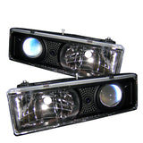 Spyder Chevy C/K Series 1500 88-99Projector Headlights Blk High 9005 (Not Included) PRO-YD-CCK88-BK - 5009289