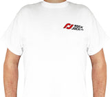 RockJock T-Shirt w/ RJ Logo and Horizontal Stripes on Front Gray XXL - RJ-711010-XXL