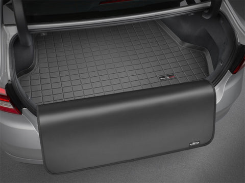 WeatherTech 2015+ Audi A3 Convertible Only Cargo Liner w/ Bumper Protector - Black - 40799SK