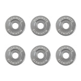 Mishimoto Large Fender Washer Kit (6pcs) - Gunmetal - MMFW-LG-6GM