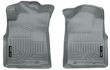 Husky Liners 05-15 Toyota Tacoma Crew/Extended/Standard Cab WeatherBeater Front Grey Floor Liners - 13942