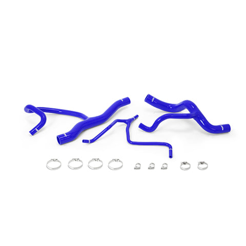 Mishimoto 2016+ Chevrolet Camaro 2.0T w/HD Cooling Package Silicone Radiator Hose Kit - Blue - MMHOSE-CAM4-16HDBL