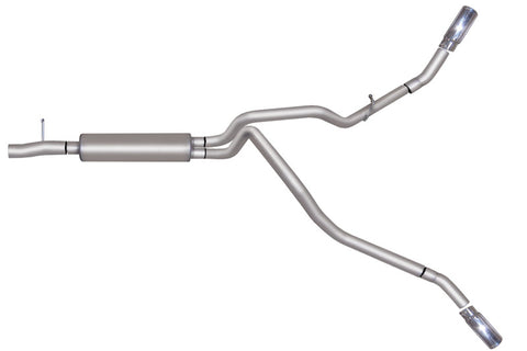Gibson 05-06 Ford F-250 Super Duty XL 6.8L 2.5in Cat-Back Dual Extreme Exhaust - Aluminized - 9509