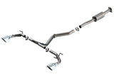 Borla 22-23 Subaru BRZ/Toyota GR86 2.4L RWD AT/MT ATAK Catback Exhaust - Polished Tips - 140910