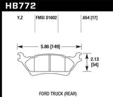 Hawk 2012-2016 Ford F-150 / Full-Size Trucks and SUV - LTS Street Brake Pads - HB772Y.654