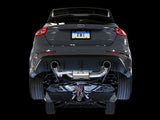 AWE Tuning Ford Focus RS SwitchPath Cat-back Exhaust - Chrome Silver Tips - 3025-32024