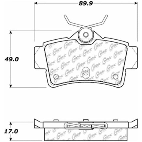 StopTech Street Touring Brake Pads - 308.06270