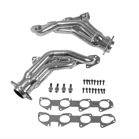 BBK 11-20 Dodge Challenger Hemi 6.4L Shorty Tuned Length Exhaust Headers - 1-7/8in Silver Ceramic - 40190