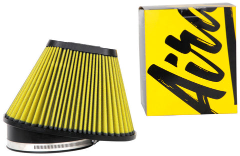 Airaid Universal Air Filter - Cone 6in F x 10-1/4x7-1/4in B x 5-1/2x2-1/2in T x 6-1/2in H -Synthamax - 725-484