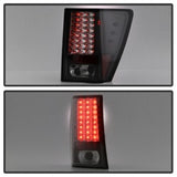 Spyder Jeep Grand Cherokee 07-10 LED Tail Lights Black ALT-YD-JGC07-LED-BK - 5070197