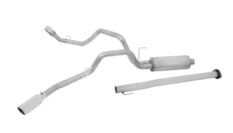 Gibson 15-19 Ford F-150 Lariat 2.7L 3in/2.5in Cat-Back Dual Extreme Exhaust - Aluminized - 9021