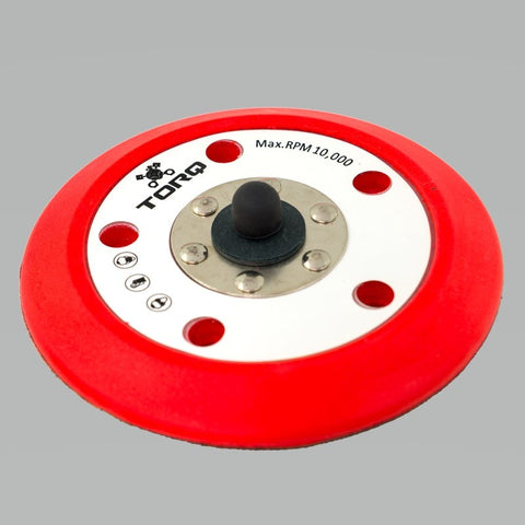 Chemical Guys TORQ R5 Dual-Action Red Backing Plate w/Hyper Flex Technology - 3in - BUFLC_200