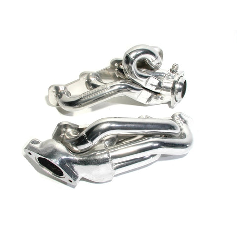 BBK 96-04 Mustang GT Shorty Tuned Length Exhaust Headers - 1-5/8 Silver Ceramic - 16150