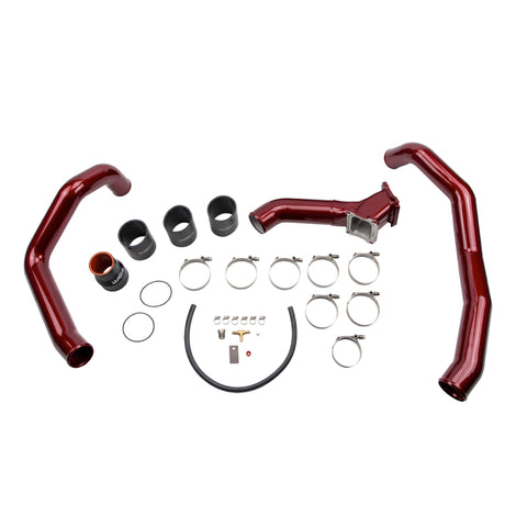 Wehrli 01-04 Chevrolet LB7 Duramax High Flow Intake Bundle Kit Stage 1 - Bengal Red - WCF100411-BR