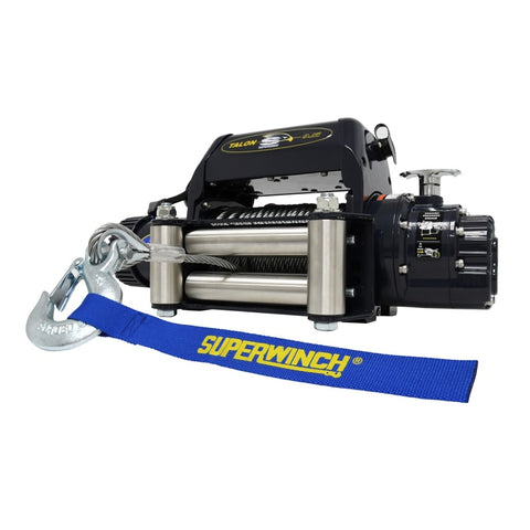 Superwinch 9500 LBS 12V DC 3/8in x 85ft Steel Rope Talon - Navy Blue - 1695210